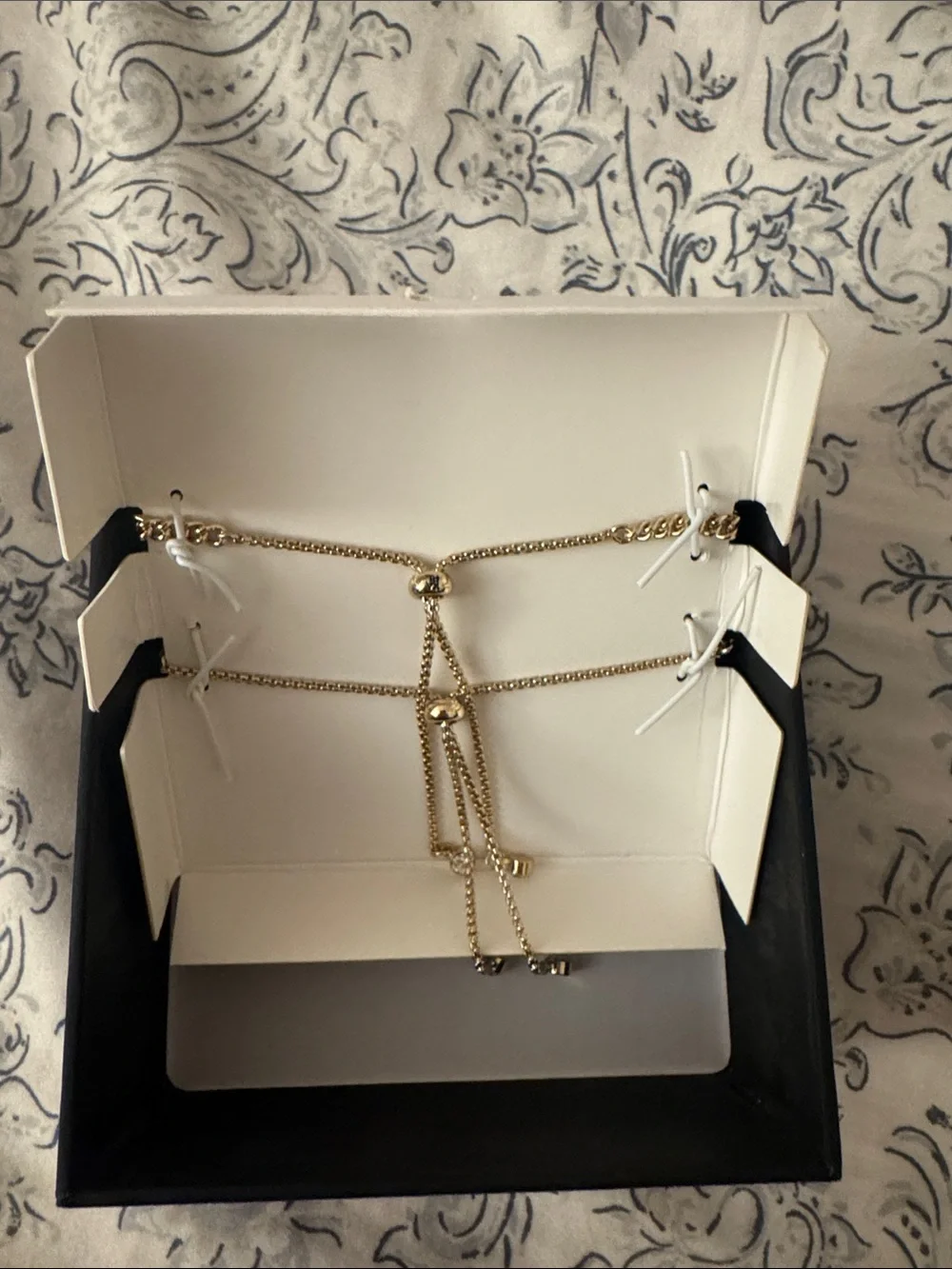 Karl Lagerfeld Set of 2 Adjustable Bracelets